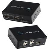 (DK-AC-KVMHD01) 2xHDMI 4xUSB KVM SWITCH 4K 30Hz