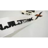 Dk Tuning Ranger Wildtrak X Bagaj Siyah Turuncu Yazı Logo Ford İle Uyumlu