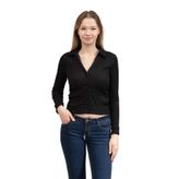Dkny Bluz, S, DJ5T1385, Siyah, Kadın