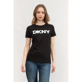 DKNY Exploded Logo Crew Neck Tee Tişört Kadınlar
