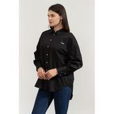 Dkny Gömlek Siyah, S, E31M1RDM, BLK/BLACK, Kadın