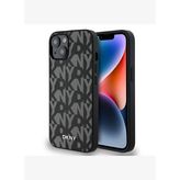 DKNY iPhone 15 Grid Pattern 3D MagSafe Uyumlu Kılıf
