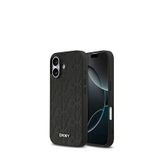 Dkny Iphone 17 Grid Pattern 3d Magsafe Uyumlu Telefon Kılıfı - Siyah