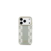 Dkny Iphone 17 Pro Checkered Pattern 3d Magsafe Uyumlu Telefon Kılıfı - Bej