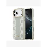 DKNY iPhone 17 Pro Max Checkered Pattern 3D MagSafe Uyumlu Kılıf