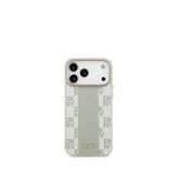 Dkny Iphone 17 Pro Max Checkered Pattern 3d Magsafe Uyumlu Telefon Kılıfı - Bej