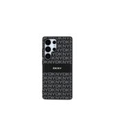 Dkny Repeat Texture Pattern Galaxy S25 Ultra Telefon Kılıf - Siyah