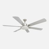 Dlc Grecale 148 cm Mat Krom Led Tavan Vantilatörü