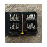 Dmr Mini Tork Yıldız Tornavida Seti Saat Telefon Tornavida Seti 25PCS - Gri - 25MM