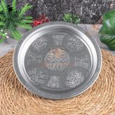 Dmt Copper Home 20 cm Servis Sunum Tepsisi 430 Kalite Krom Çelik – Fırına Uygun, Kararma Yapmaz, Meze Kebap Kahve Sunumluk - 200 ml