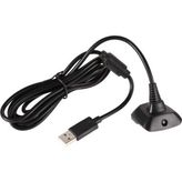 Dobe Microsoft Xbox 360 Joystick Gamepad USB Şarj Kablosu - Siyah