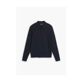 Dockers Erkek Polo Yaka Uzun Kol Sweatshirt - Minimalist Tasarım