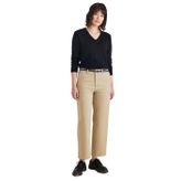 Dockers High Waist Weekend Bej Chino Straight Fit Kadın Pantolon