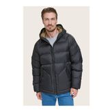 Dockers Recycled Puffer Parka Siyah Mont