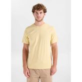 Dockers Sarı Erkek Slim Fit Logo Baskılı %100 Pamuk T-Shirt A3143-30 - XL - Bej