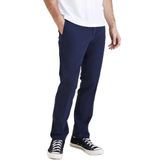 Dockers Signature Go Lacivert Khaki Slim Fit Pantolon, 33-34, A426100010, Mavi, Erkek