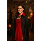Dodomar Halloween Pelerin 80CM Kırmzı siyah