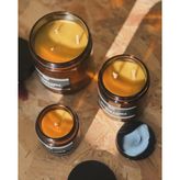 Doğal Balmumu Mum - Odor Eliminator - Amber