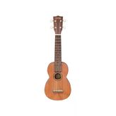 Doğal Masif Maun Soprano Ukulele