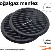 DOĞALGAZ CAM MENFEZİ SİYAH PANEL DOĞALGAZ CAM MENFEZİ UZUN VİDA