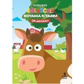 Doğan Kitap Çiftlikte Eğlenceli Boyama Kitabım