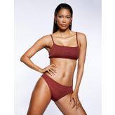Dokulu Bikini Altı Şerit Detaylı
