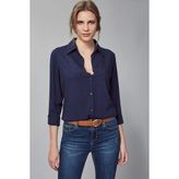 Dokuma Viskon Kumaş Efsane Gömlek Lacivert XL