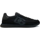 Dolce & Gabbana Dg Cushion Black Sneakers - Siyah