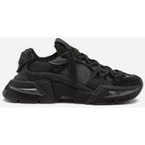 Dolce & Gabbana Mixed Material Airmaster Sneakers - Siyah