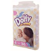 Dolfy No:4 Maxi 36 Adet Bebek Bezi