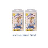 Dolfy No:6 XLarge 128 Adet Bebek Bezi
