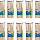 Dolphin Bambu Ahşap Adana Çöp Şiş - 24 Cm. - 100'Lü 10 Paket
