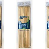 Dolphin Bambu Ahşap Çöp Şiş - 25 Cm. - 100 Lü 3 Paket