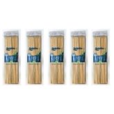 Dolphin Bambu Ahşap Çöp Şiş - 25 Cm. - 100 Lü 5 Paket