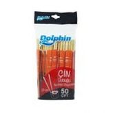 Dolphin Chopsticks 50 Adet Çin Yemek Çubuğu