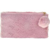 Dolphin PC-898 Peluş Pembe Kalem Çantası