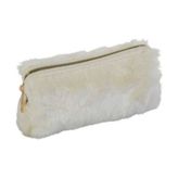 Dolphin Peluş Kalem Çantası Krem