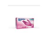 Dolphin Pembe Nitril Muayene Eldiveni M beden 100adet