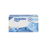Dolphin Pudrasız Mavi Nitril Eldiven 100'lü Small