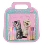 Dolphin Studıo Pets Pt-0200 Boyama Seti-Blisterli