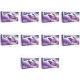 Dolphin Tek Kullanımlık Lila Nitril Eldiven - Muayne Eldiveni Medium Orta Boy - 100'lü 10 Paket