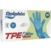 Dolphin Tpe Eldiven Mavi 100LÜ Small - Tek Kullanımlık Eldiven 2'li Ekonomik Paket - 2 Adet
