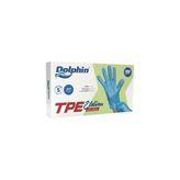 Dolphin Tpe Eldiven Mavi 100Lü Small - Tek Kullanımlık Eldiven - 5 Adet