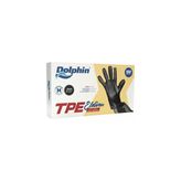 Dolphin Tpe Eldiven Siyah 100LÜ Medium - Tek Kullanımlık Eldiven