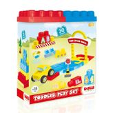 Dolu Oyuncak Yol Ve Blok Set 30 Pcs
