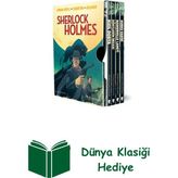 Domingo Yayınevi Sherlock Holmes Özel Kutulu Set - 4 Kitap Takım + Dünya Klasiği Hediye - Hayır
