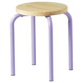 DOMSTEN tabure, lila-çam lila-çam 45 cm