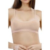 Dondeza 3Lü Pedsiz Ip Askılı Büstiyer Alıştırma Sütyeni Ten L-Xl