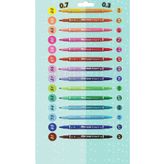 Dong-A 28 Renk 14 Kalem My Color 2 Tone Keçeli Kalem Seti