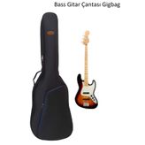 Donizetti Profesyonel Ultra Koruma 20 Mm Pedli Bas Gitar Bass Gigbag Tasima Kılıfı Su Geçirmez